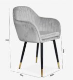 TASK CHAIR 54AS With Gold Tipped - Image 4