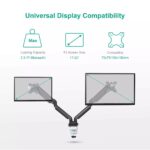 Double Arm stand monitor bracket 17-32" - Image 13