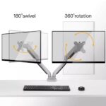 Double Arm stand monitor bracket 17-32" - Image 11