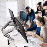 Double Arm stand monitor bracket 17-32" - Image 5