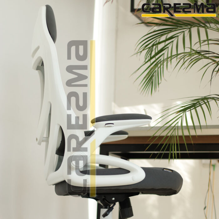 A TIGER 068 MANAGER CHAIR WHITE GRAY - Image 8