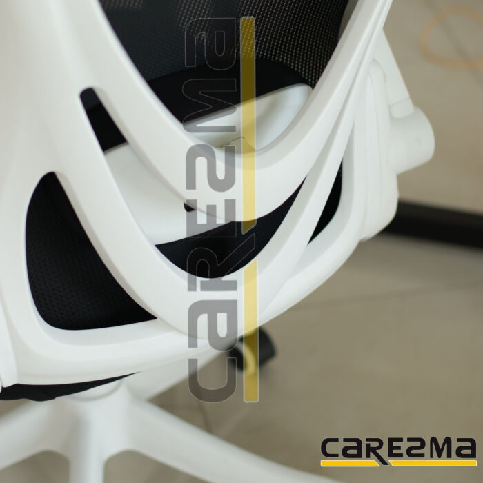 A TIGER 068 MANAGER CHAIR WHITE BLACK - Image 7