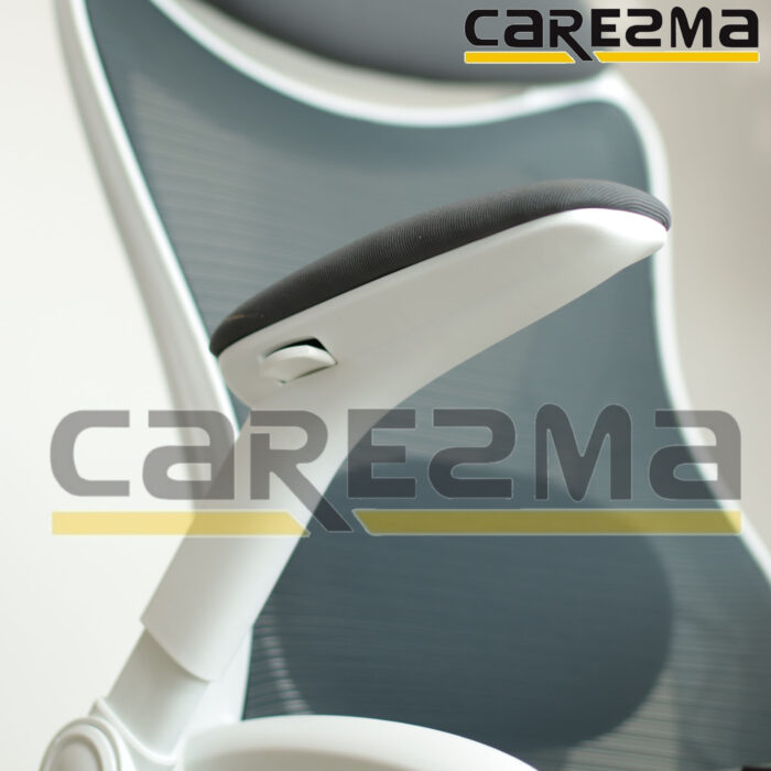 A TIGER 068 MANAGER CHAIR WHITE GRAY - Image 6