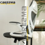 A TIGER 068 MANAGER CHAIR WHITE GRAY - Image 2