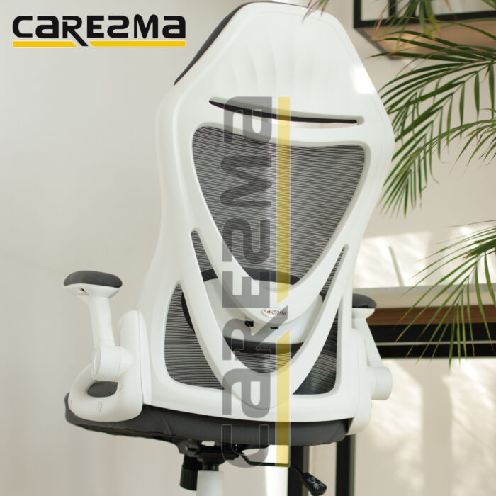 A TIGER 068 MANAGER CHAIR WHITE GRAY - Image 3