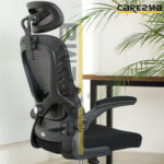 A D1 MANAGER WITH HEADREST AND LUMBAR CHAIR FULL BLACK MMD2 - Image 2