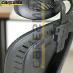 A D1 MANAGER WITH HEADREST AND LUMBAR CHAIR FULL BLACK MMD2 - Image 7