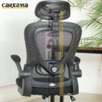 A D1 MANAGER WITH HEADREST AND LUMBAR CHAIR FULL BLACK MMD2 - Image 3