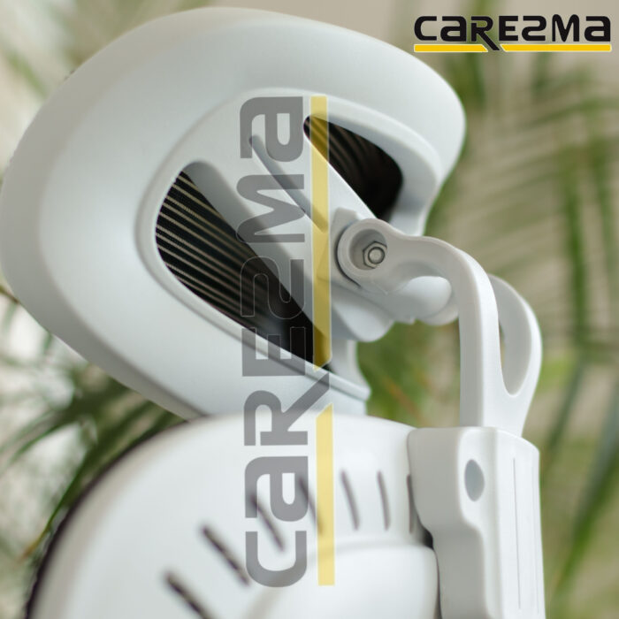 A D1 MANAGER WITH HEADREST AND LUMBAR CHAIR WHITE BLACK MMD2 - Image 5