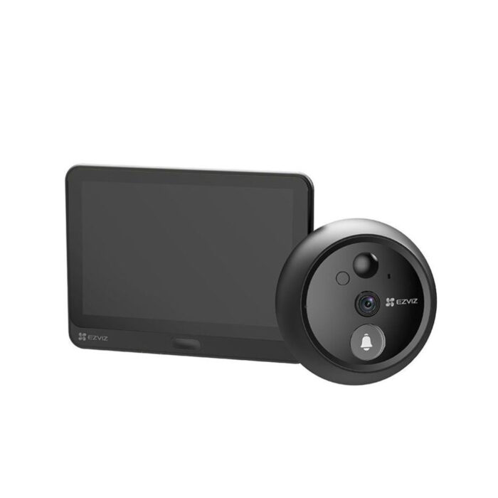 EZVIZ HP4 – Wire-Free 1080P Peephole Doorbell with 4.3″ Screen - Image 1