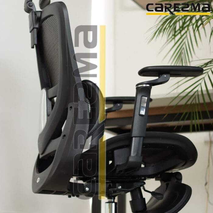 A K81-1 FULL BLACK MANAGER MESH WITH FOOT REST CHAIR MMD2 - Image 18