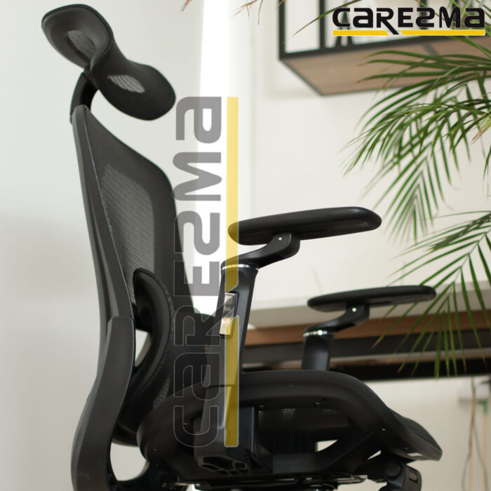 A K81-1 FULL BLACK MANAGER MESH WITH FOOT REST CHAIR MMD2 - Image 17
