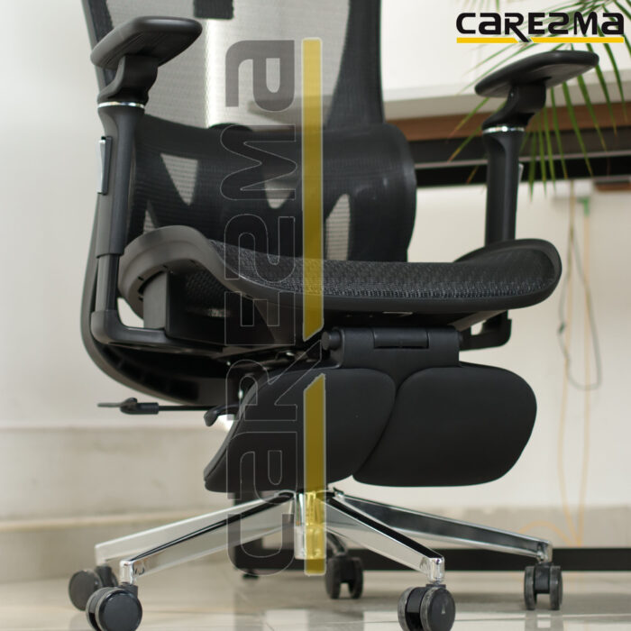 A K81-1 FULL BLACK MANAGER MESH WITH FOOT REST CHAIR MMD2 - Image 13