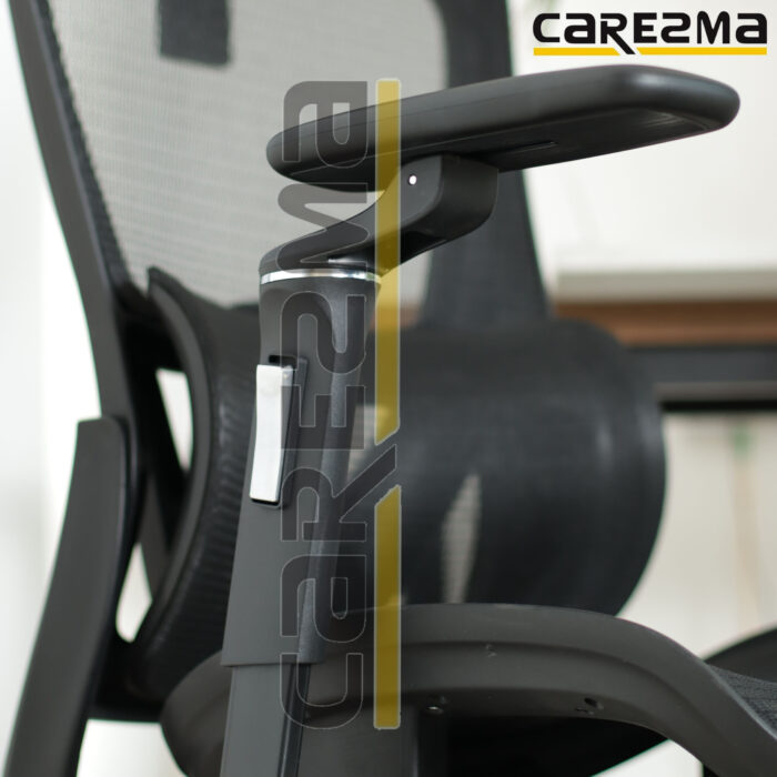A K81-1 FULL BLACK MANAGER MESH WITH FOOT REST CHAIR MMD2 - Image 8