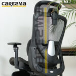 A K81-1 FULL BLACK MANAGER MESH WITH FOOT REST CHAIR MMD2 - Image 7