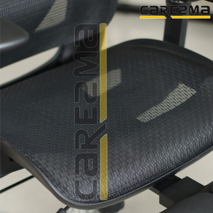A K81-1 FULL BLACK MANAGER MESH WITH FOOT REST CHAIR MMD2 - Image 4