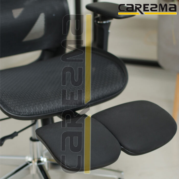 A K81-1 FULL BLACK MANAGER MESH WITH FOOT REST CHAIR MMD2 - Image 3