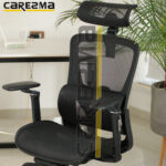 A K81-1 FULL BLACK MANAGER MESH WITH FOOT REST CHAIR MMD2 - Image 23