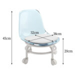 CHILDREN ACRLYIC CHAIR MMD - Image 3