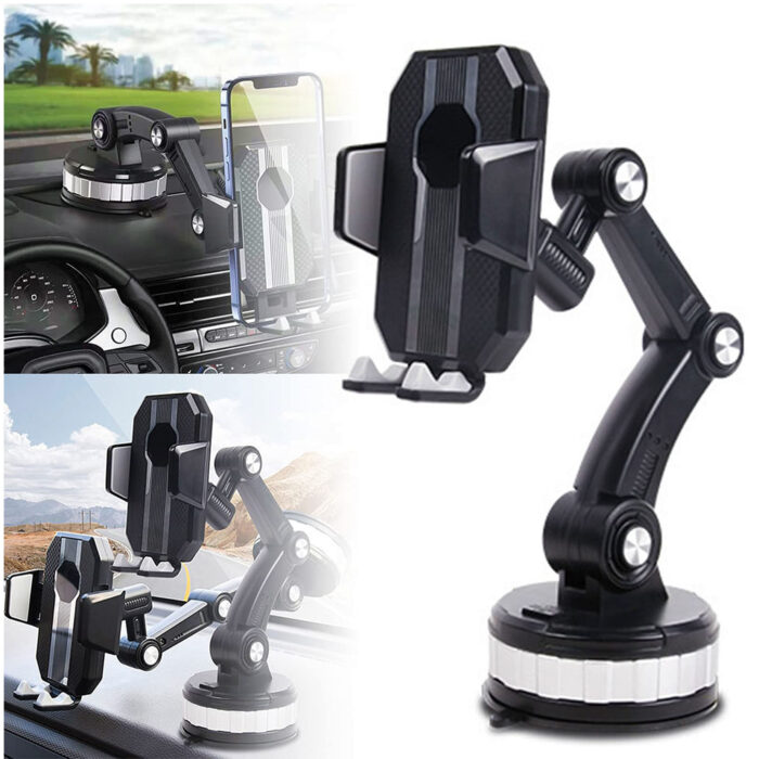 One-button Pop-up Suction Cup Phone Holder - Image 1