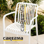 Polypropylene White Chair A2 - Image 3