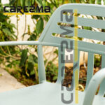 Polypropylene Turquoise Chair A1 - Image 3