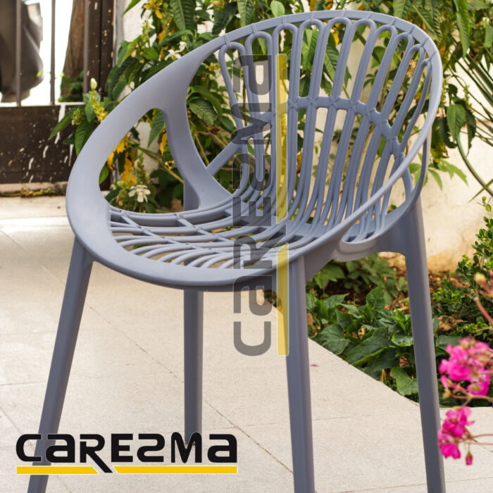 Polypropylene Gray Chair A3 - Image 2