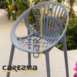 Polypropylene Gray Chair A3