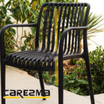 Polypropylene Black Chair A2 - Image 2