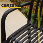 Polypropylene Black Chair A2 - Image 4