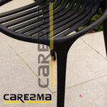 Polypropylene Black Chair A4 - Image 6