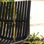 Polypropylene Black Chair A4 - Image 5