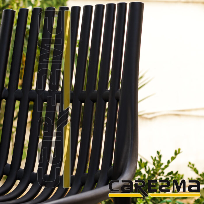Polypropylene Black Chair A4 - Image 5