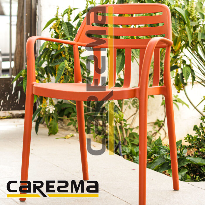 Polypropylene Orange Chair A1 - Image 1
