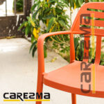 Polypropylene Orange Chair A1 - Image 3