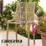 Polypropylene Beige Chair A4 - Image 6