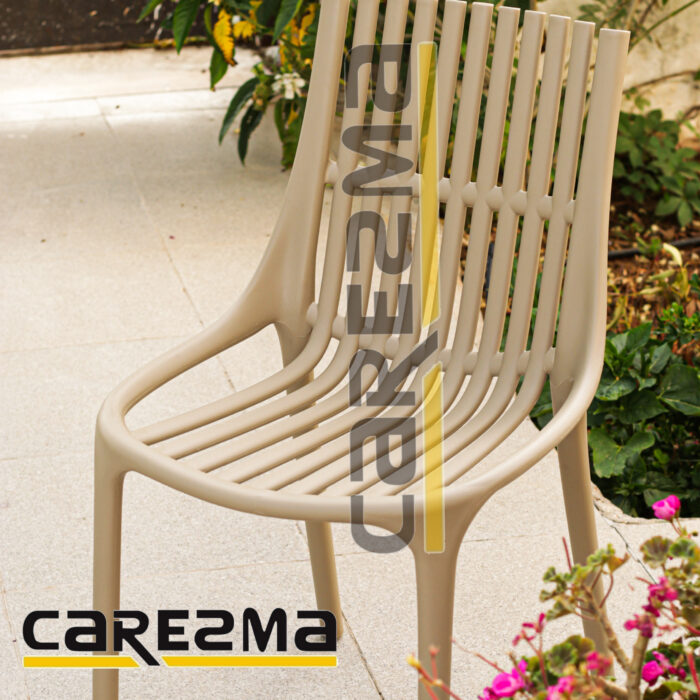 Polypropylene Beige Chair A4 - Image 7
