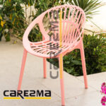 Polypropylene Pink Chair A3