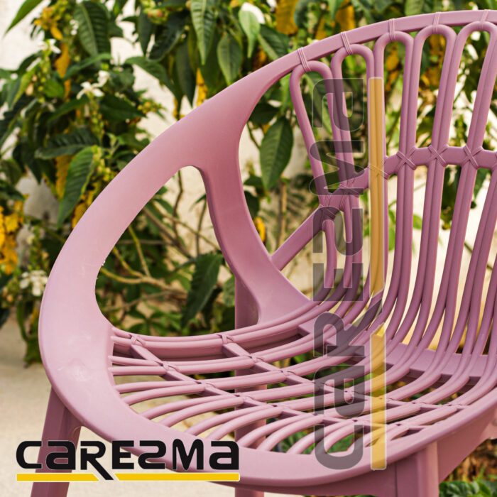 Polypropylene Purple Chair A3 - Image 4