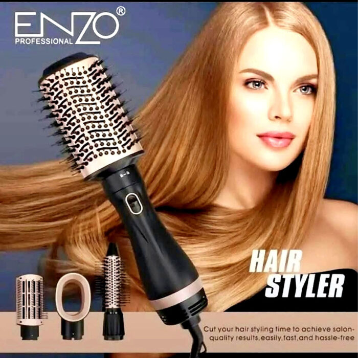 ENZO 4 in 1 Hot Air Hair Brush - Image 3