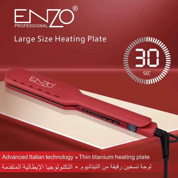Enzo Professional Hair Straightener - Image 11