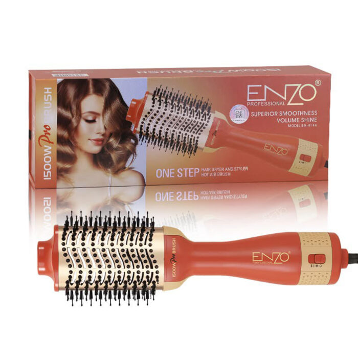 Enzo Professional Pro Brush 1500W – One Step Hair Dryer & Styler - Image 2