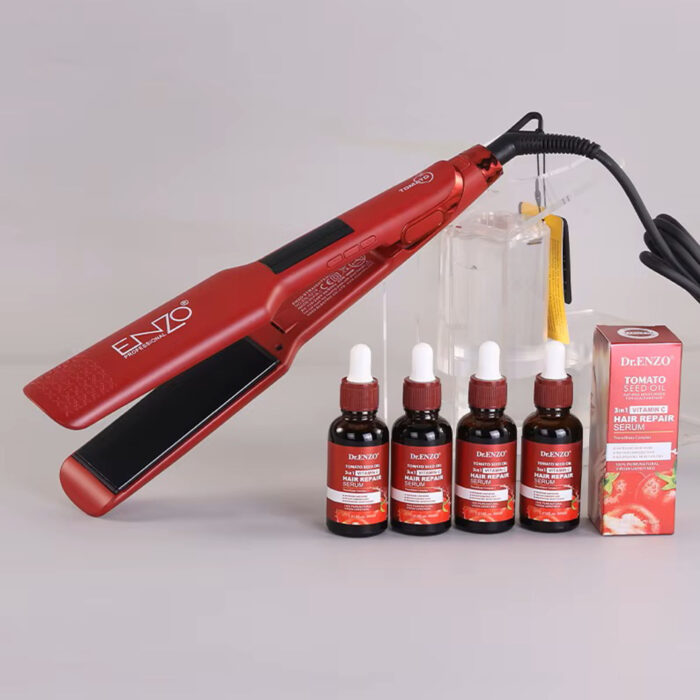 Enzo Tomato VC Hair Straightener - Image 2