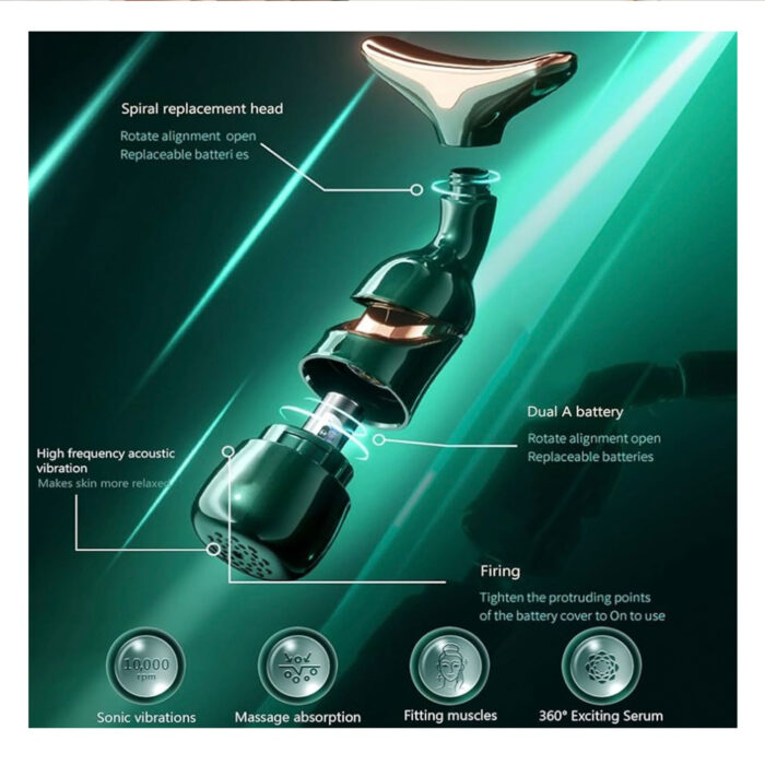 3-in-1 Facial Massager - Image 5