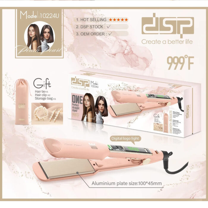 DSP Pearl Hair Straightener - Image 2