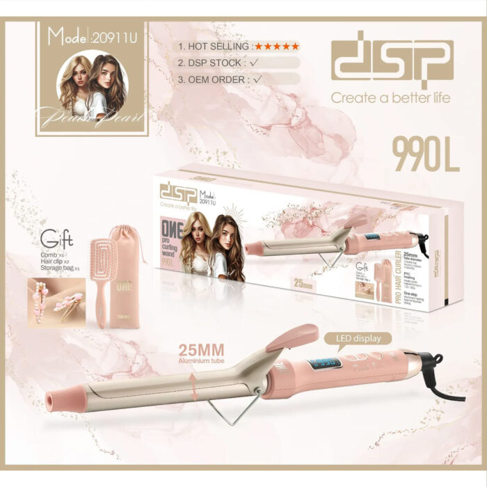 DSP Curling Iron 25mm - Image 3