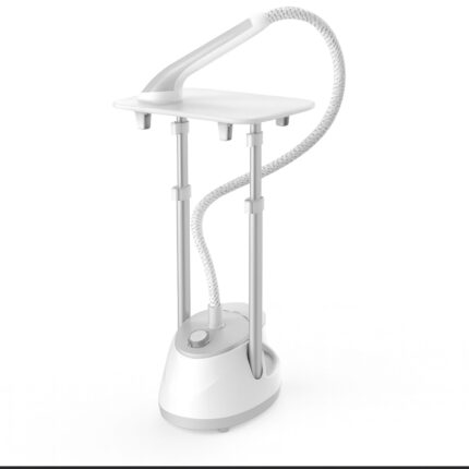 Brknda Vertical Steam Iron – Dual-Pole White Edition