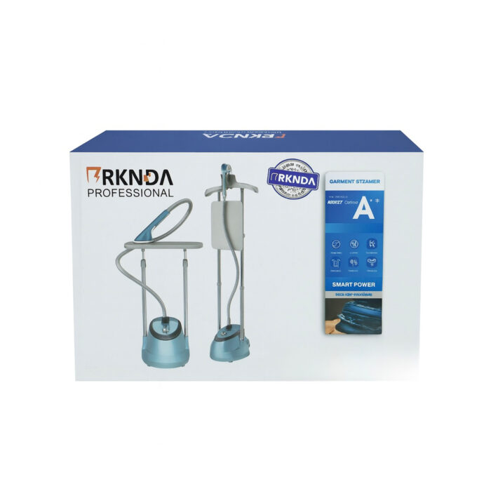 Brknda Vertical Steam Iron – Dual-Pole Blue Edition - Image 4