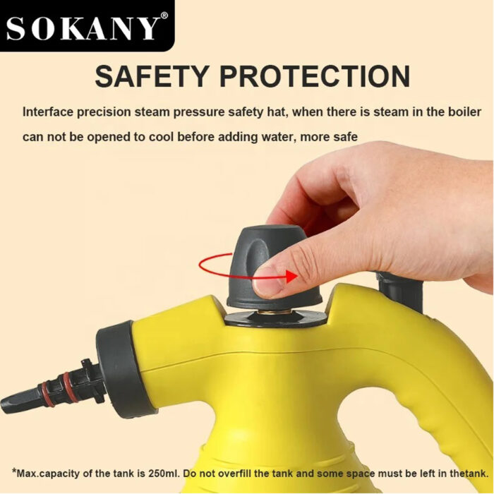 Sokany Handheld Steam Cleaner - Image 3