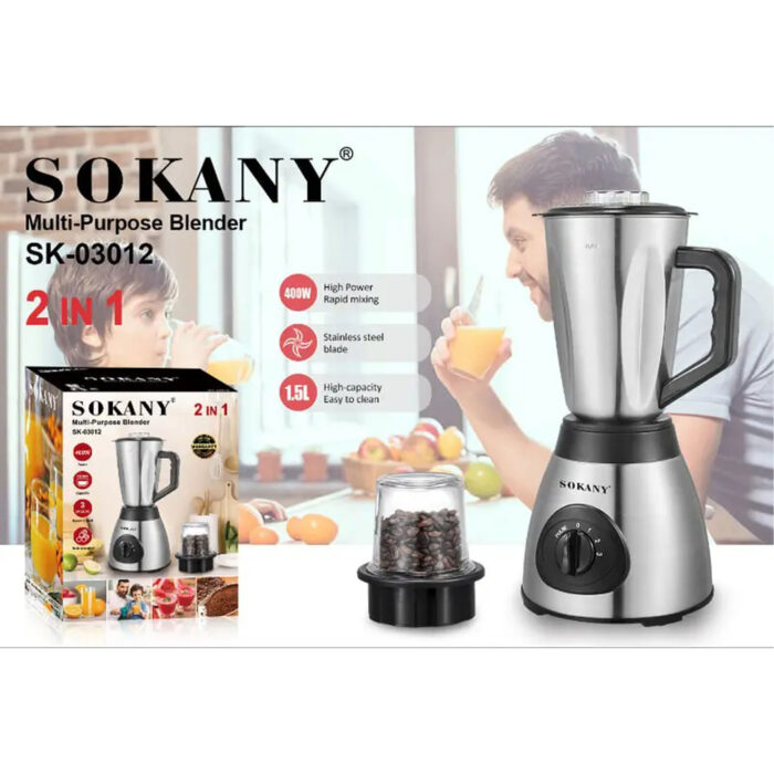 Sokany Multi-Purpose Blender - Image 5